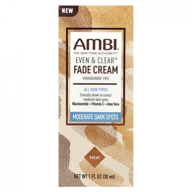 AMBI, Even & Clear®, крем для осветления кожи, 30 мл (1 жидкая унция)