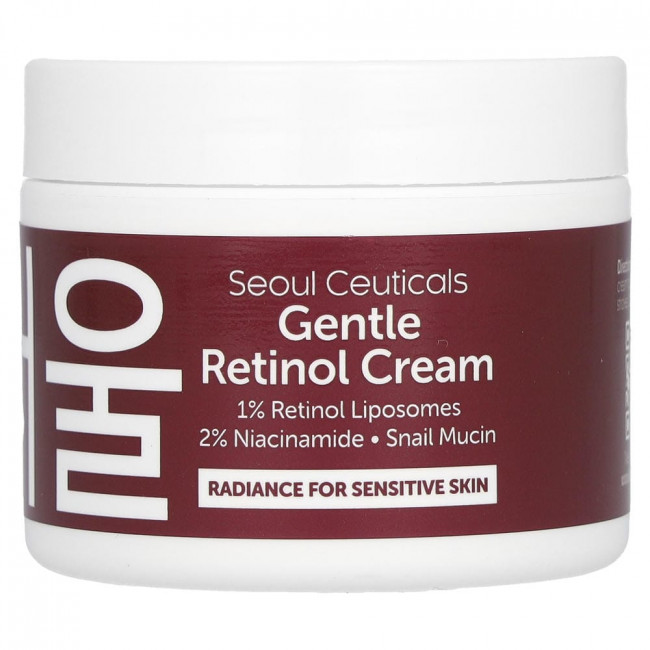 SeoulCeuticals, Нежный крем с ретинолом, 60 мл (2 жидких унции) SeoulCeuticals, Нежный крем с ретинолом, 60 мл (2 жидких унции)