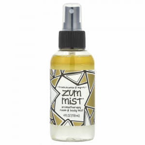 ZUM, Zum Mist, ароматерапевтический спрей для комнаты и тела, Frankincense & Myrrh (ладан и мирра), 118 мл (4 жидк. унции)