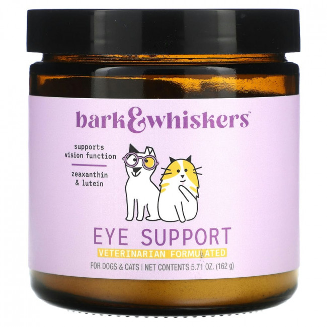 Dr. Mercola, Bark & Whiskers, Eye Support, For Dogs & Cats, 5.71 oz (162 g)