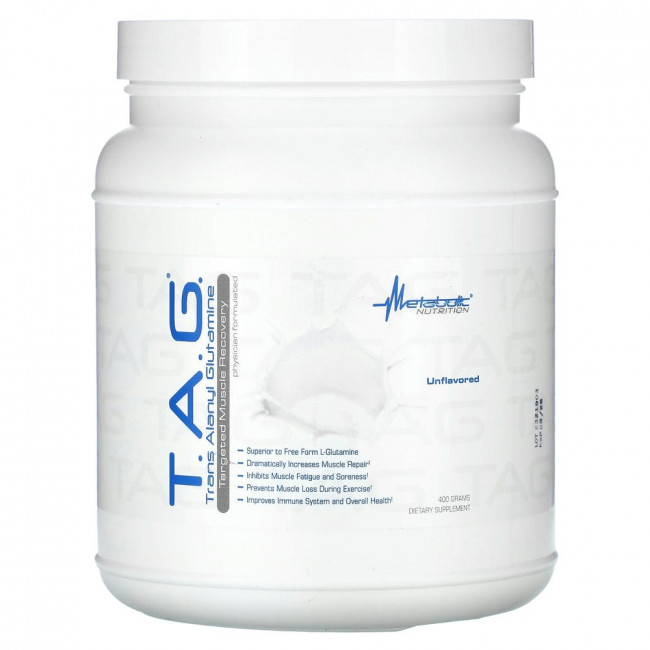 Metabolic Nutrition, T.A.G., Unflavored, 14.1 oz (400 g)