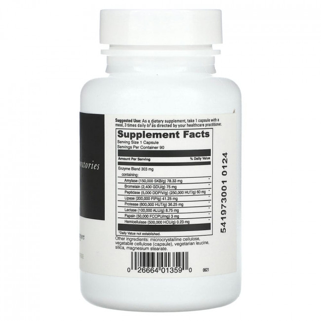 DaVinci Laboratories of Vermont, Digenzyme , 90 Capsules