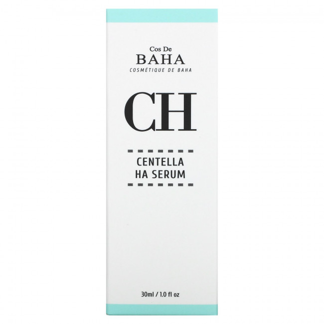 Cos De BAHA, Сыворотка с CH Centella HA, 30 мл (1 жидк. Унция) Cos De BAHA, Сыворотка с CH Centella HA, 30 мл (1 жидк. Унция)