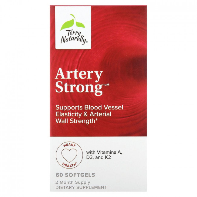 Terry Naturally, Artery Strong, 60 мягких таблеток