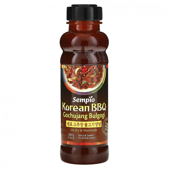 Sempio, Korean BBQ, Gochujang Bulgogi, 17.63 oz (500 g)