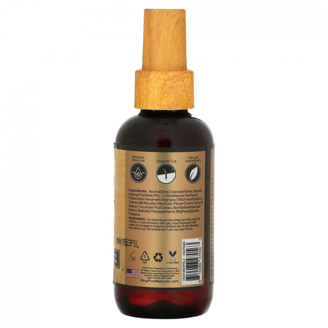 Okay Pure Naturals, Pre-Shaving Liquid, For Men, 4 oz (118 ml)
