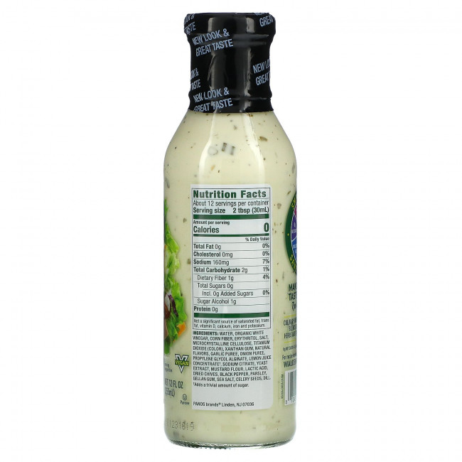 Walden Farms, Соус Ранч, 12 жидких унций (355 мл)