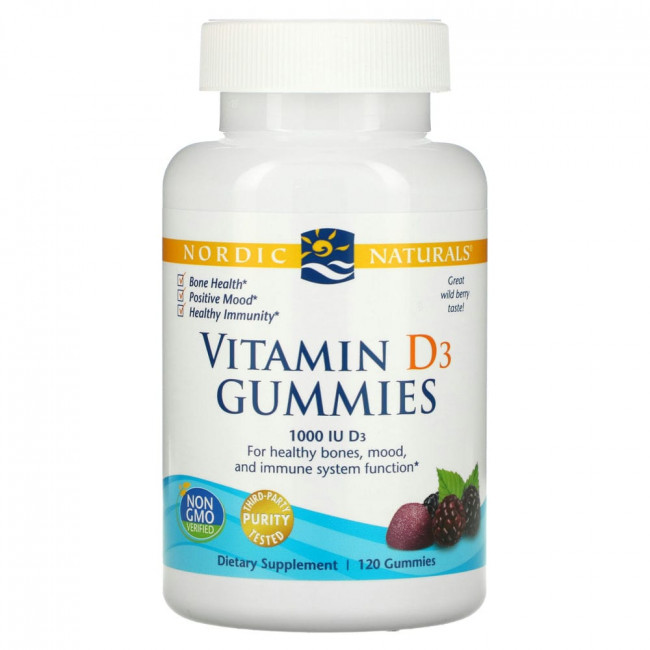 Nordic Naturals, жевательные таблетки с витамином D3, со вкусом лесных ягод, 1000 МЕ, 120 шт. Nordic Naturals, жевательные таблетки с витамином D3, со вкусом лесных ягод, 1000 МЕ, 120 шт.