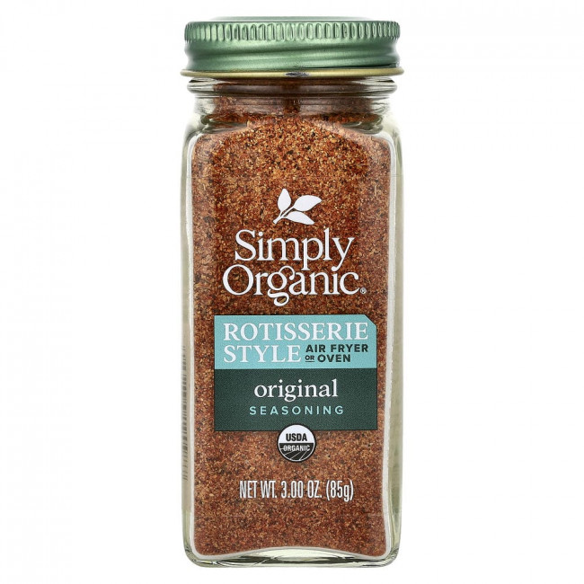 Simply Organic, приправа для гриля, оригинальная, 85 г (3 унции) Simply Organic, приправа для гриля, оригинальная, 85 г (3 унции)