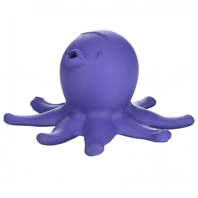 Begin Again Toys, Bath Bath Pals, игрушки для ванны из натурального каучука, осьминог, от 2 месяцев, 1 штука Begin Again Toys, Bath Bath Pals, игрушки для ванны из натурального каучука, осьминог, от 2 месяцев, 1 штука