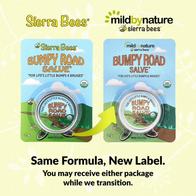 Mild By Nature, Sierra Bees™, Bumpy Road Salve®, 0,6 унции (17 г)