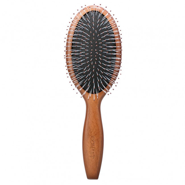 Conair, Расческа на деревянной основе Tangle Pro для легкого расчесывания, для нормальных и густых волос, 1 шт. Conair, Расческа на деревянной основе Tangle Pro для легкого расчесывания, для нормальных и густых волос, 1 шт.