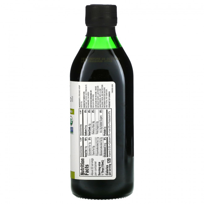 Nutiva, органическое масло семян конопли, холодного отжима, 473 мл (16 жидк. унций) Nutiva, органическое масло семян конопли, холодного отжима, 473 мл (16 жидк. унций)