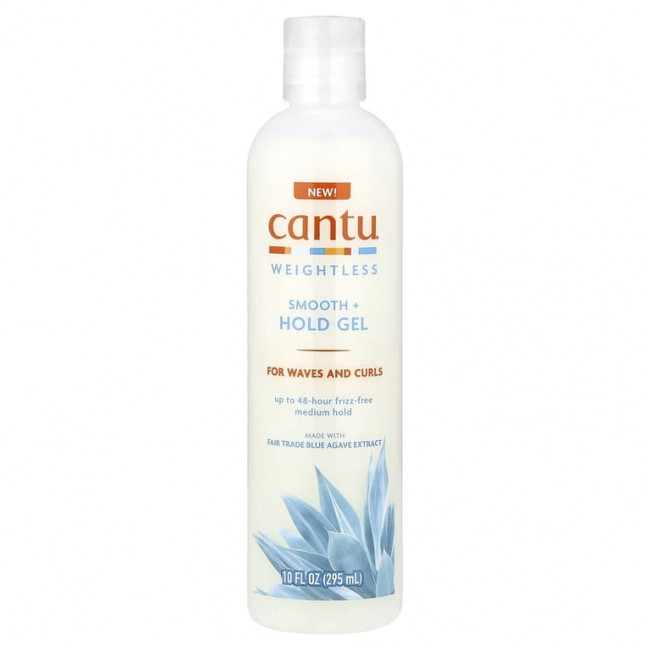 Cantu, невесомый гель для гладкости и фиксации, средней фиксации, для волн и локонов, 295 мл (10 жидк. унций) Cantu, невесомый гель для гладкости и фиксации, средней фиксации, для волн и локонов, 295 мл (10 жидк. унций)