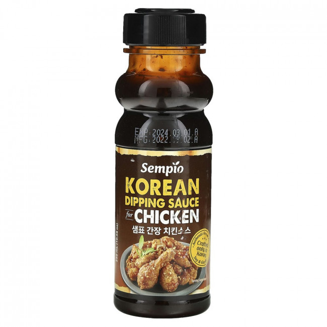 Sempio, Korean Dipping Sauce for Chicken, Soy & Garlic, 10.58 oz (250 ml)