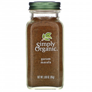 Simply Organic, Гарам масала, 85 г (3,00 унции)