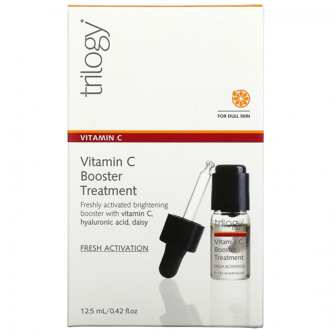 Trilogy, Vitamin C Booster, 12,5 мл (0,42 жидк. Унции) Trilogy, Vitamin C Booster, 12,5 мл (0,42 жидк. Унции)