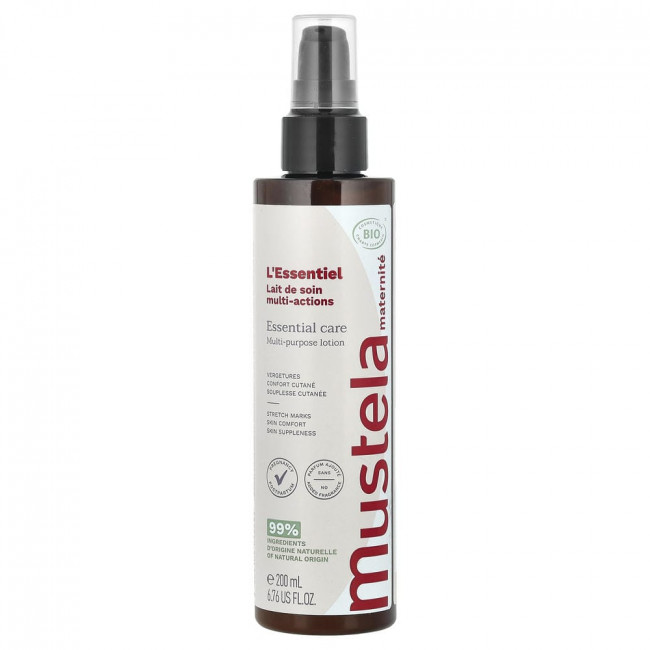 Mustela, Essential Care, Многоцелевой лосьон, 6,76 жидких унций (200 мл)