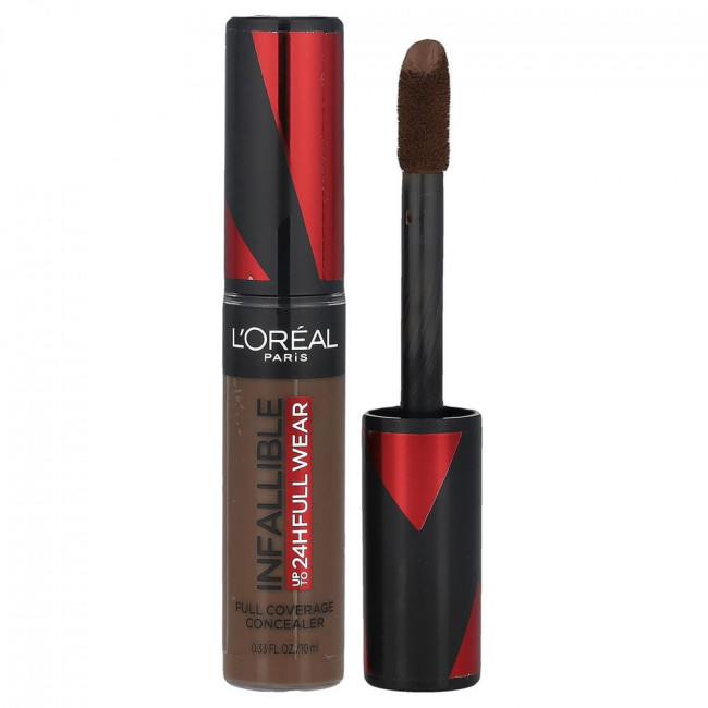 L'Oréal, Infallible, Full Coverage Concealer, 435 Coffee, 0.33 fl oz (10 ml) L'Oréal, Infallible, Full Coverage Concealer, 435 Coffee, 0.33 fl oz (10 ml)