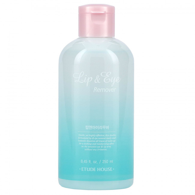 Etude, Средство для снятия губ и глаз, 250 мл (8,45 жидк. Унции) Etude, Средство для снятия губ и глаз, 250 мл (8,45 жидк. Унции)