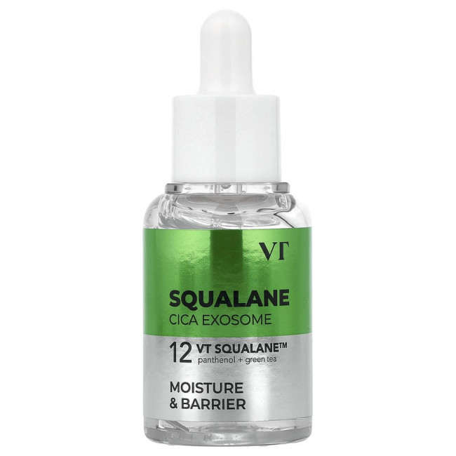 VT Cosmetics, сквалан, увлажняющая ампула S4, 30 мл (1,01 жидкой унции) VT Cosmetics, сквалан, увлажняющая ампула S4, 30 мл (1,01 жидкой унции)