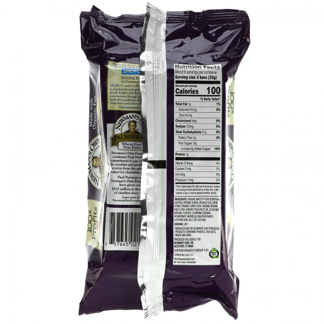 Newman's Own Organics, Печенье с фруктовой начинкой, инжир, 283 г (10 унций) Newman's Own Organics, Печенье с фруктовой начинкой, инжир, 283 г (10 унций)