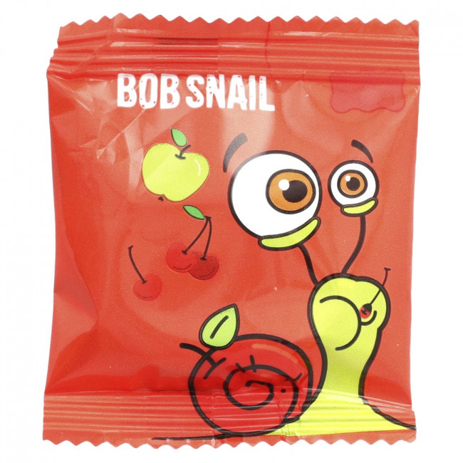Bob Snail, Fruit Jelly, Apple-Sour Cherry, 10 Count, 9 g Each