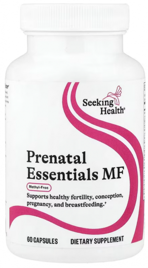 Seeking Health, Prenatal Essentials, без метила, 60 вегетарианских капсул