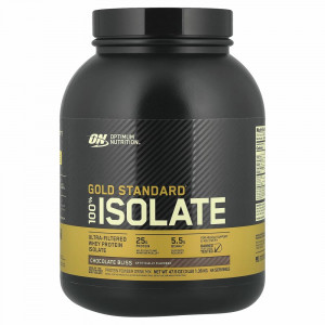 Optimum Nutrition, Gold Standard, 100% изолят, Chocolate Bliss, 1,36 кг (3 фунта)