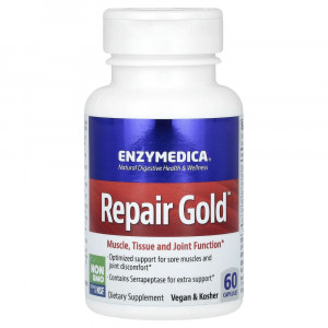 Enzymedica, Repair Gold, 60 капсул