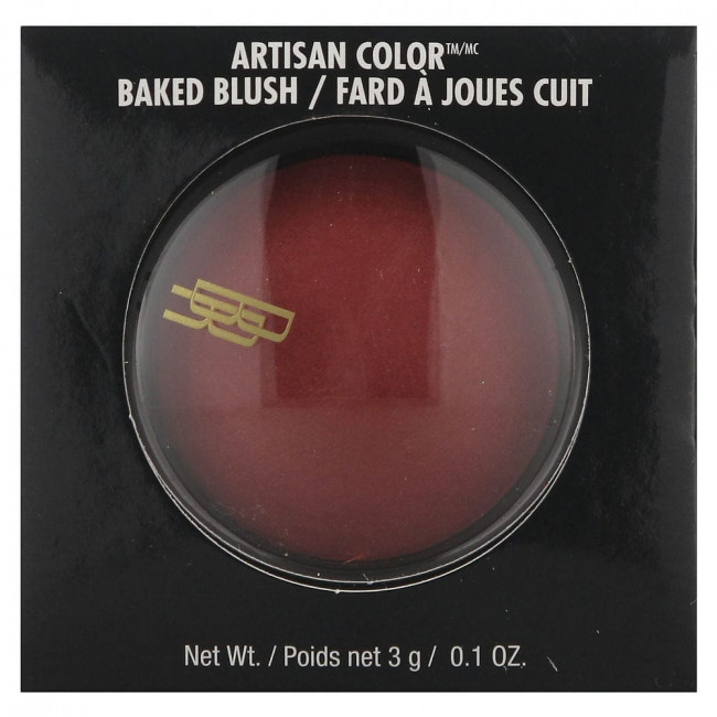 Black Radiance, Artisan Color, запеченные румяна, оттенок 8305 «Теплый ягодный», 3 г (0,1 унции)