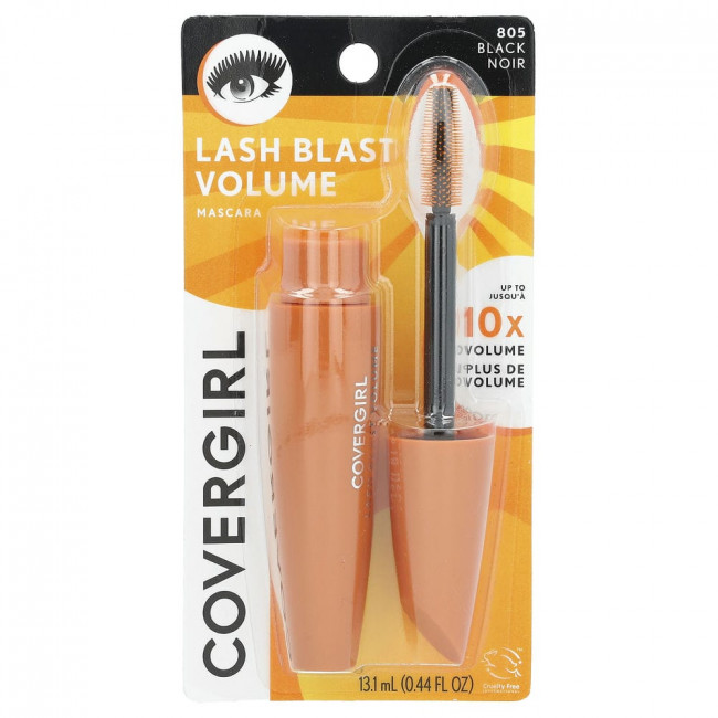 Covergirl, Lash Blast Volume, Mascara, 805 Black, 0.44 fl oz (13.1 ml)