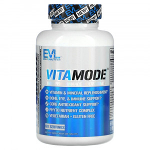 EVLution Nutrition, VitaMode, высокоэффективные мультивитамины, 120 таблеток EVLution Nutrition, VitaMode, высокоэффективные мультивитамины, 120 таблеток