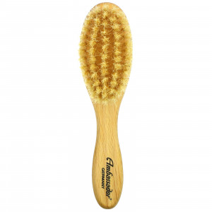 Fuchs Brushes, Расческа для волос Ambassador, деревянная, детская с натуральной щетиной, 1 шт