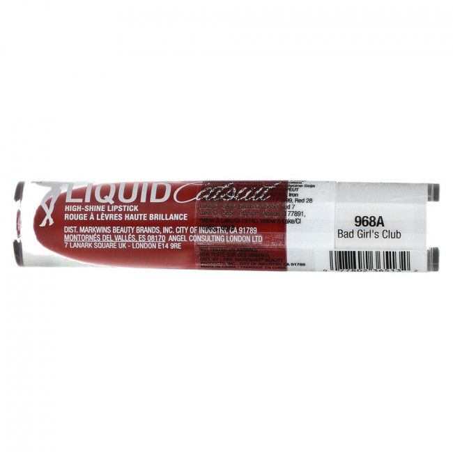 wet n wild, MegaLast, жидкая помада с эффектом сияния, оттенок 968A Bad Girl's Club, 5,7 г (0,2 унции)