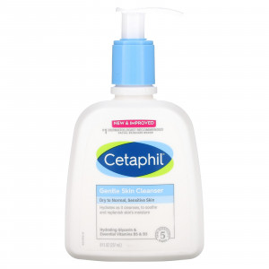 Cetaphil, Мягкое очищающее средство, без отдушек, 237 мл (8 жидк. Унций)