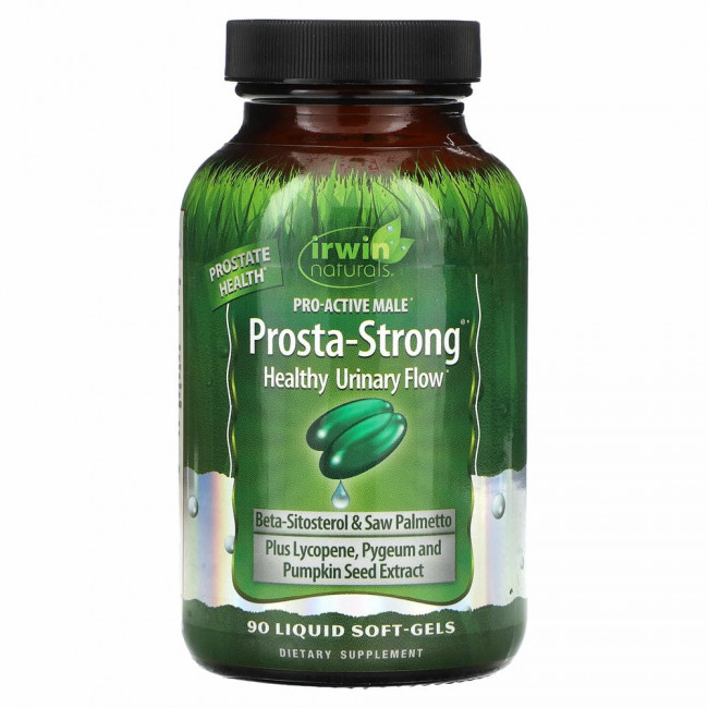 Irwin Naturals, Prosta-Strong, 90 желатиновых капсул Irwin Naturals, Prosta-Strong, 90 желатиновых капсул