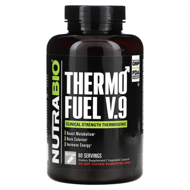 Nutrabio Labs, ThermoFuel V.9 для мужчин, 180 капсул Nutrabio Labs, ThermoFuel V.9 для мужчин, 180 капсул
