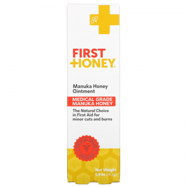First Honey, Мазь с медом манука, 14,2 г (0,5 унции)
