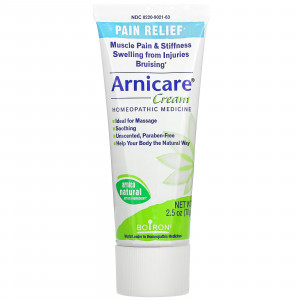 Boiron, Крем Arnicare, избавление от боли, без запаха, 2,5 унций (70 г)