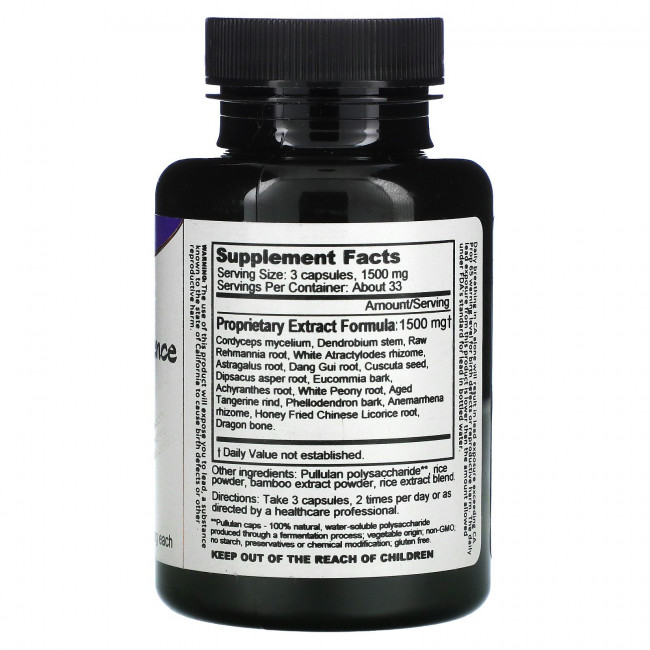 Dragon Herbs, Энергетический тоник Profound Essence, 500 мг, 100 капсул Dragon Herbs, Энергетический тоник Profound Essence, 500 мг, 100 капсул
