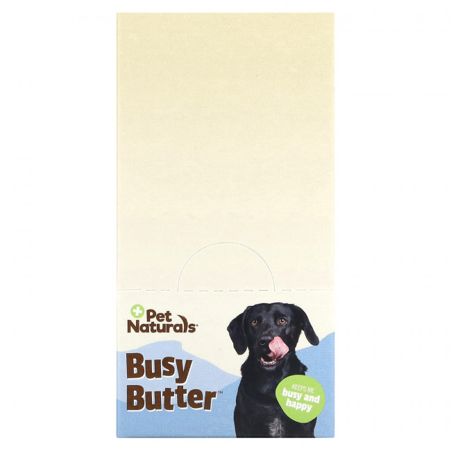Pet Naturals, Busy Butter, арахисовая паста, успокаивающая, 42 г (1,5 унции) Pet Naturals, Busy Butter, арахисовая паста, успокаивающая, 42 г (1,5 унции)