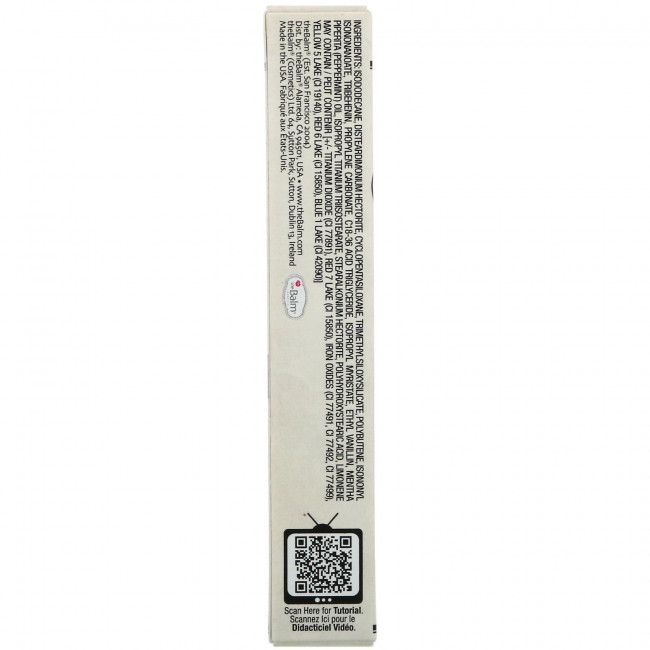theBalm Cosmetics, Meet Matt(e) Hughes, Long-Lasting Liquid Lipstick, Sentimental, 0.25 fl oz (7.4 ml)