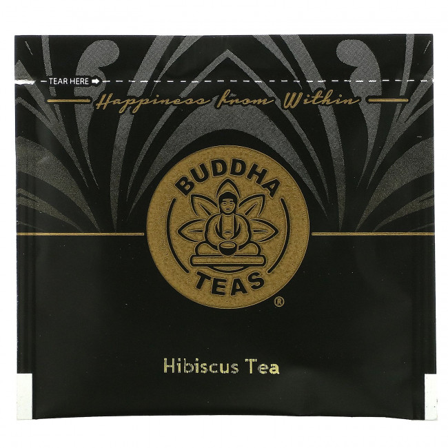 Buddha Teas, Organic Herbal Tea, цветок гибискуса, 18 чайных пакетиков, 27 г (0,95 унции) Buddha Teas, Organic Herbal Tea, цветок гибискуса, 18 чайных пакетиков, 27 г (0,95 унции)