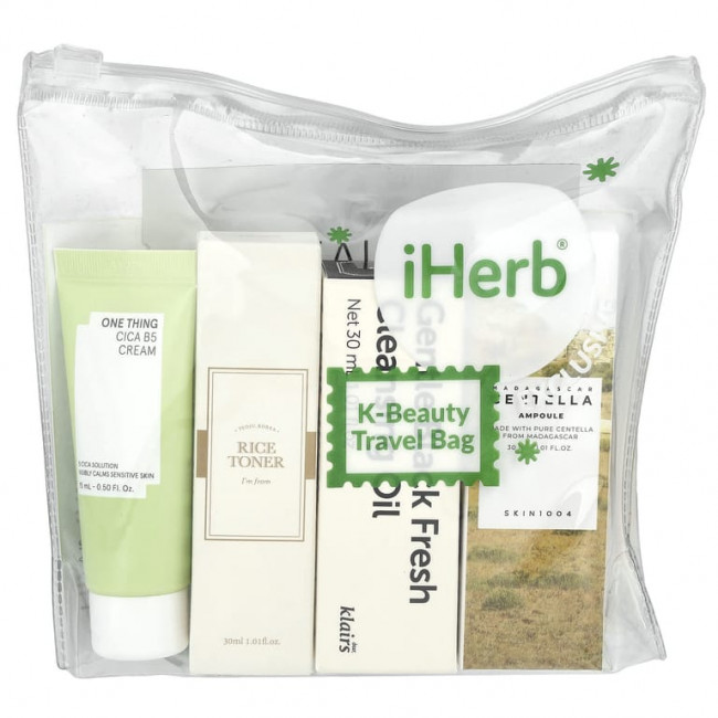 iHerb Exclusive, дорожный набор корейских средств, 8 предметов (Товар снят с продажи)