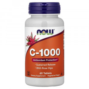 NOW Foods, C-1000, 60 таблеток NOW Foods, C-1000, 60 таблеток