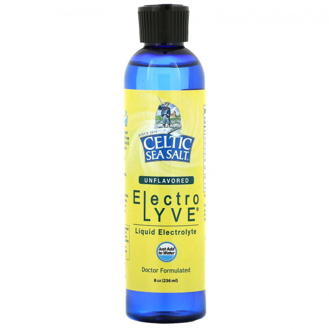 Celtic Sea Salt, Electro Lyve, жидкий электролит, 236 мл (8 унций) Celtic Sea Salt, Electro Lyve, жидкий электролит, 236 мл (8 унций)