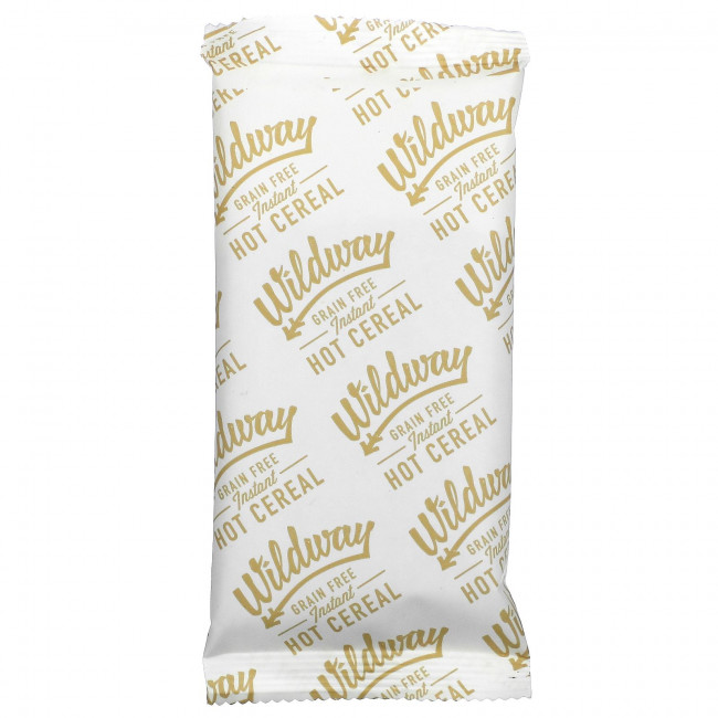Wildway, Горячая каша быстрого приготовления без злаков, обжаренный кокос, 4 пакетика по 50 г (1,75 унции) Wildway, Горячая каша быстрого приготовления без злаков, обжаренный кокос, 4 пакетика по 50 г (1,75 унции)