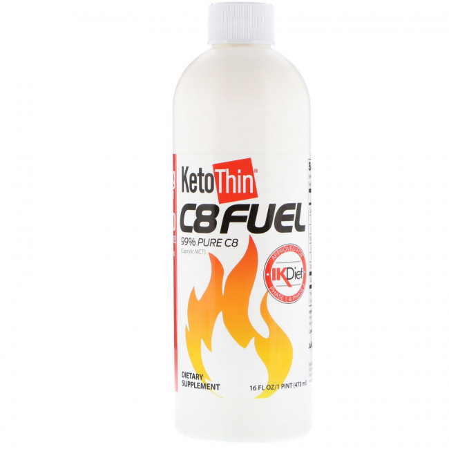 Julian Bakery, KetoThin C8 Fuel, 473 мл Julian Bakery, KetoThin C8 Fuel, 473 мл