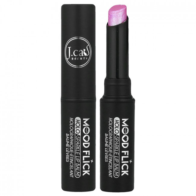 J.Cat Beauty, Mood Flick, Holo-Sparkle Lip Balm, MLB103 Inside Out, 0.07 oz (2 g) J.Cat Beauty, Mood Flick, Holo-Sparkle Lip Balm, MLB103 Inside Out, 0.07 oz (2 g)